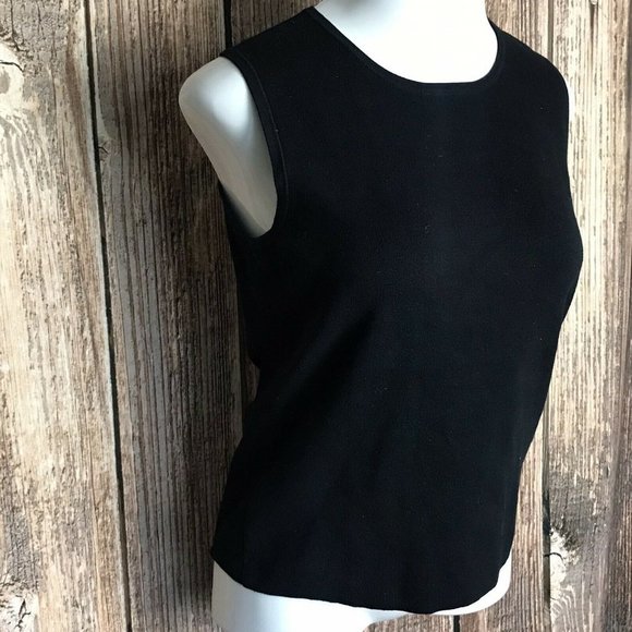 Design Originals Women's Blouse ~ Sz L ~ Black - Picture 2 of 4